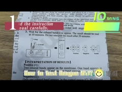 CE Dengue Antigen DEN NS1 Rapid Test Kit Cassette สำหรับพลาสมาซีรั่มในเลือด