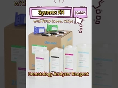 XN-350, XN-550, XN ซีรีส์ แอนาไลเซอร์ Reagents Sysmex โรคเลือด ระบบปิด Barcode Chip RFID Card